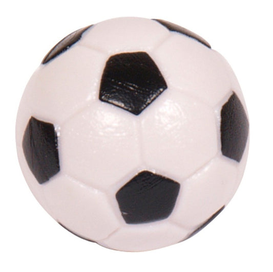 Balle Babyfoot-Kicker Plastique blanc/noir (réf. 5235)