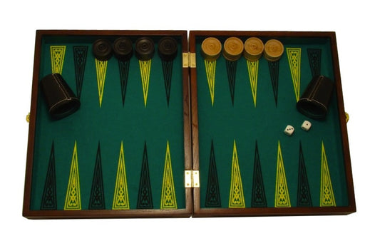 Jacquetbak / Backgammon chéne massif (réf. 582)