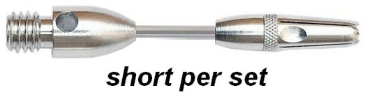 Tige Dart Steel Wire Short - alu-alu (réf. 829)