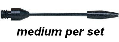 Tige Dart Steel Wire Medium - noir-noir (réf. 861)