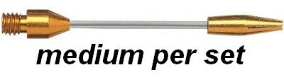Tige Dart Steel Wire Medium - cuivre-alu (réf. 861)