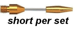 Tige Dart Steel Wire Short - cuivre-alu (réf. 861)