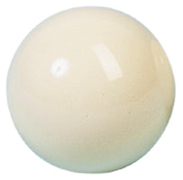 Boule Pool - Magnétique Blanche 57,2mm Standard (réf.4187)