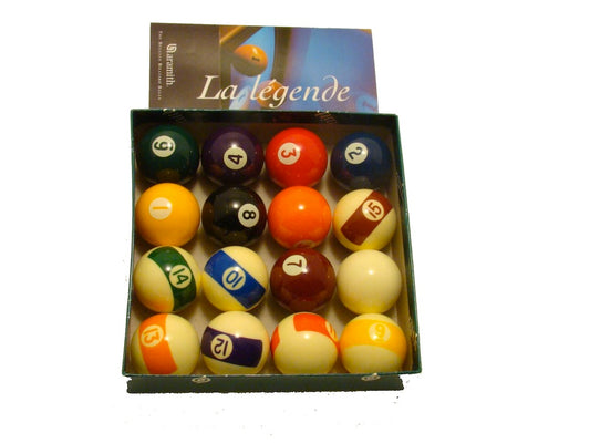 Jeu De Billes Pool 38mm Aramith (réf.2761)