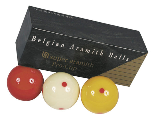 Jeu de Boules de billard- Super Aramith Pro-Cup (réf.975)