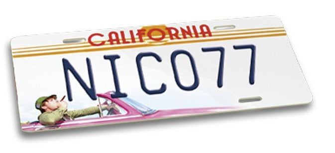 Plaque Auto - Sublimation