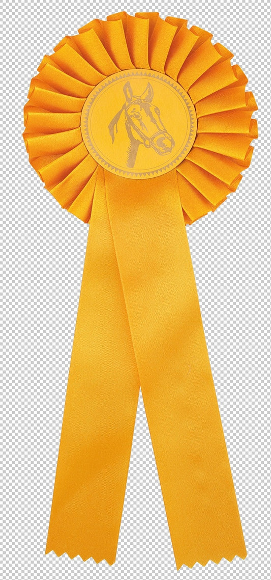 Rosette Jaune (réf. R200 Jaune)