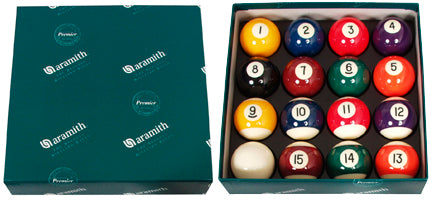 Jeu de Billes Pool 52,4mm Aramith (réf. 0300)