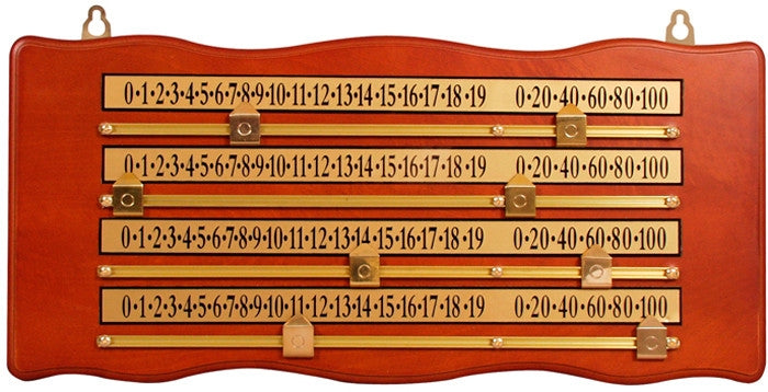 Compte-points Railscore 4 joueurs - érable (réf. 1116)