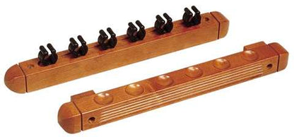 Porte-queue en 2 pièces Erable-pour 6 queues (réf.1123)