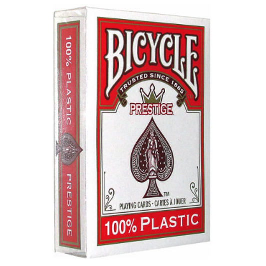 Jeu de Cartes Poker Bicycle Prestige Rouge ou Bleu (réf. 1926)