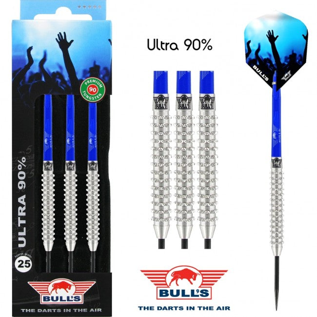 Fléchettes Bull's 90% - Ultra 23-25g (réf. 1956)
