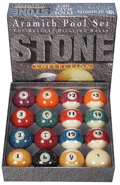 Jeu de Billes Pool 57,2mm Stone (réf.307)