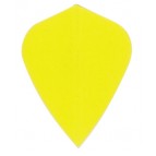 Plumes Tissus Darts Poly Kite Jaune (réf. 320)