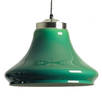Abat-jour façon Cloche Verte(réf.)