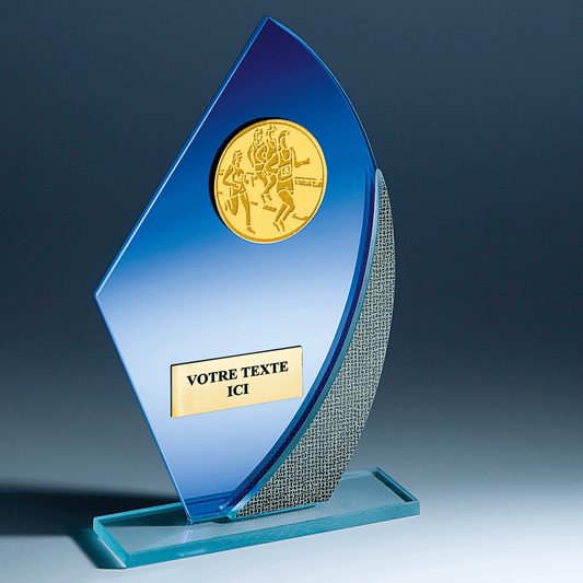 Trophée en Verre en 3 Tailles (réf. TV 4052)