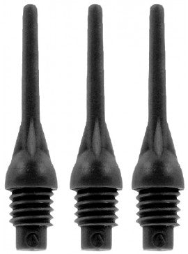 Pointes Darts Plastiques Ball Point Noir (réf. 4462)