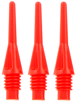 Pointes Darts Plastiques Star Point Rouge (réf. 4462)