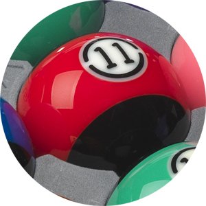 Jeu De Boules Pool 57,2mm Aramith Tournament Black Duramith (réf. 4812)