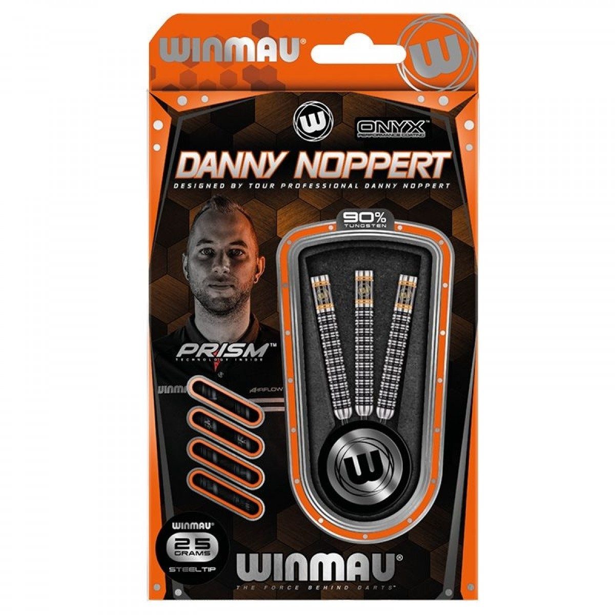 Fléchettes Winmau Danny Noppert 90% (réf. 5044)