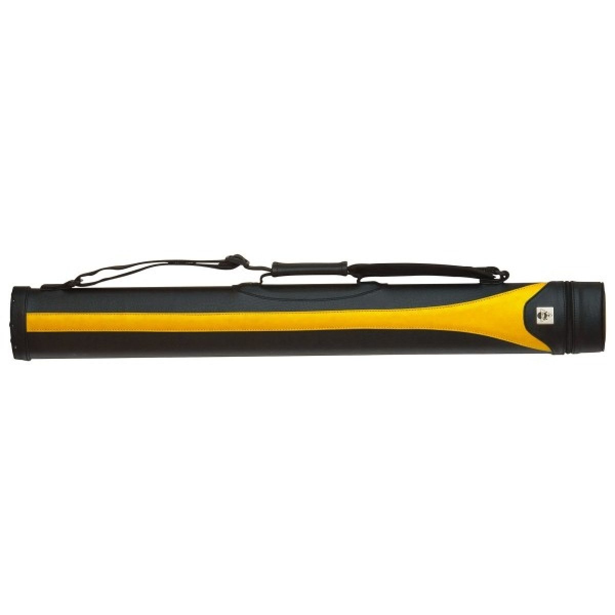 Etui Tube Dybior 2/2 Jaune / Noir (réf. 5281)