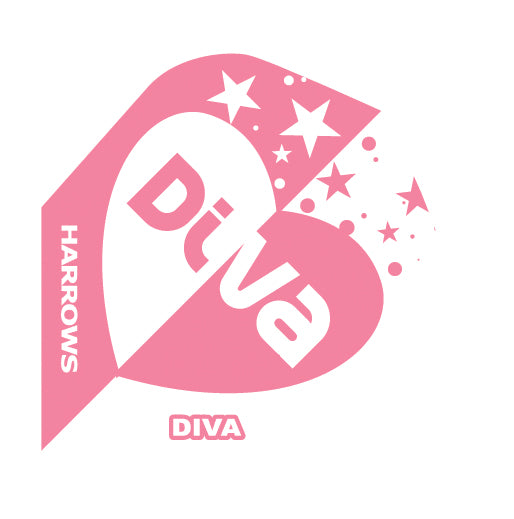 Plumes Plastique Darts Harrows Diva 6000 (réf. 5316)