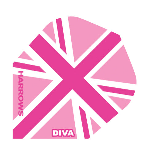 Plumes Plastique Darts Veer Harrows Diva 6005 (réf. 5316)