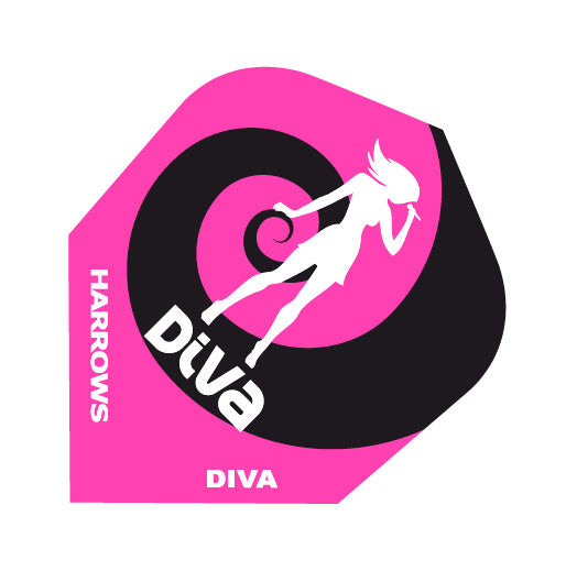 Plumes Plastique Darts Harrows Diva 6006 (réf. 5316)