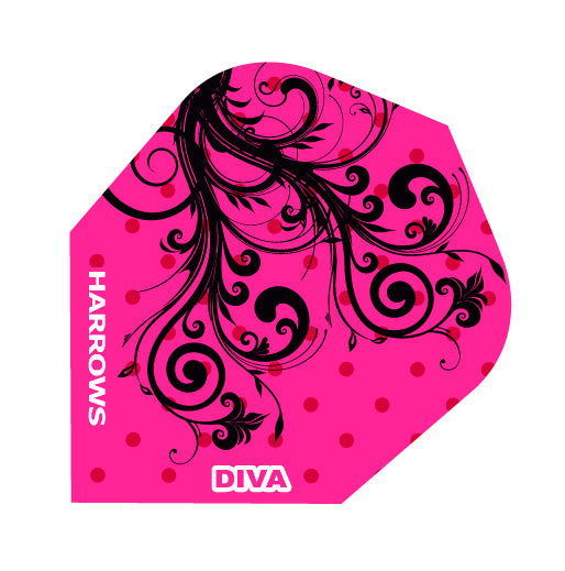 Plumes Plastique Darts Harrows Diva 6009 (réf. 5316)