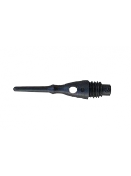 Pointes Darts Plastiques 2BA Megapoint Short - noir ou Blanc (réf. 5416)