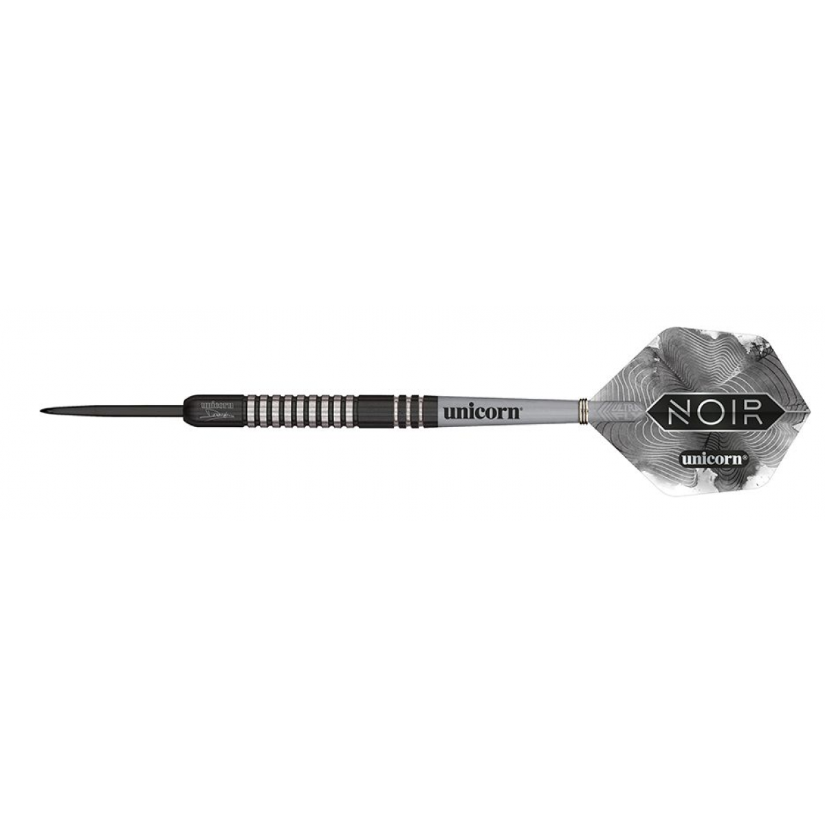 Fléchettes Unicorn Dimitri Van Den Bergh Noir 90% Tungstène (réf. 5440)
