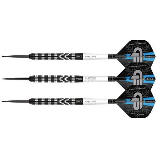 Fléchettes Red Dragon Gerwyn Price Iceman Contour (réf. 5601)