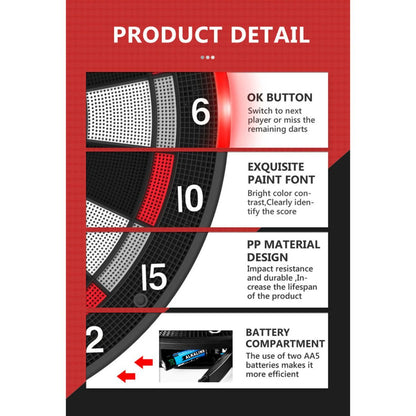 Cible Darts Electronique Buffalo A1 Buetooth (réf. 5893)
