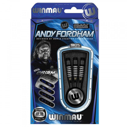 Fléchettes Winmau Andy Fordham Onyx 90% (réf. 5244)