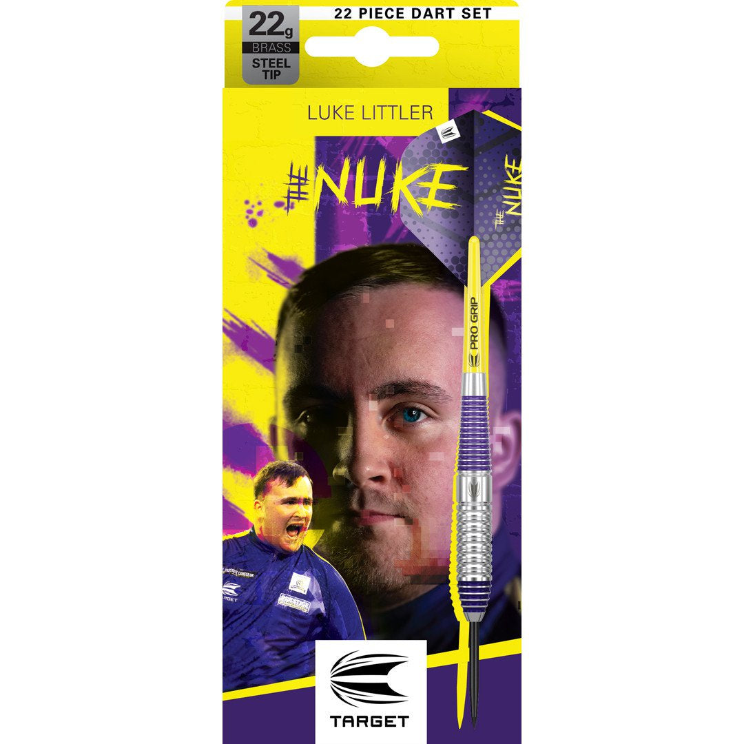 Fléchettes Target Luke Littler Brass 22g (réf. 6031)