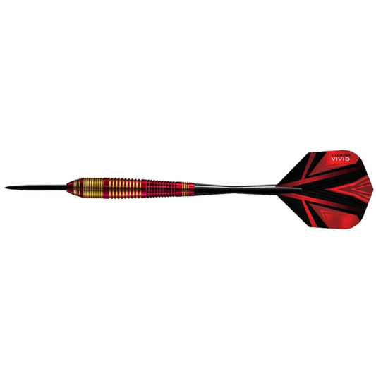 Fléchettes Harrows Vivid Brass Rouge (réf. 774)