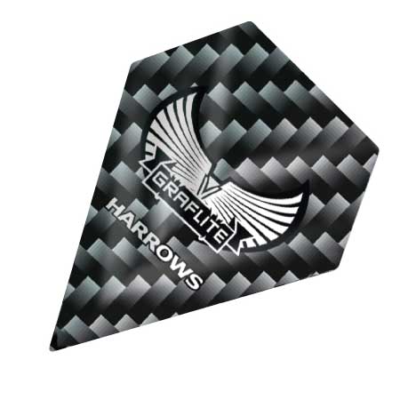 Plumes Plastique Darts Harrows Graflite "Combat" (réf. 799)