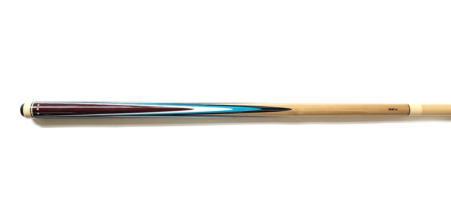 Queue à vis Flame Bleue/Blanche LOURDE (réf. 8049)