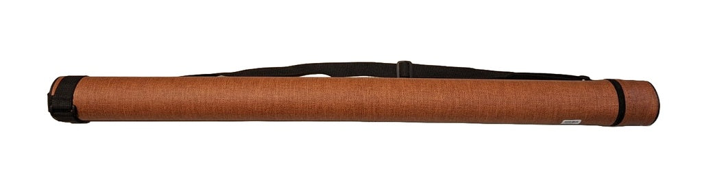 Etui queue de billard en 2 parties – orange (réf. 8128)