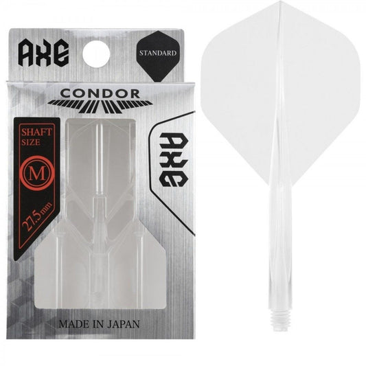 Plumes Condor + Tige Transparente (réf. 857)