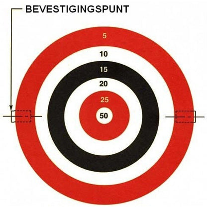 Cible Flechette Belge Retro Set (réf. 919)