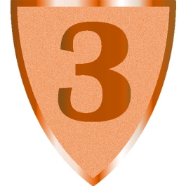 Coupe en 3 couleurs (réf. SET.359)