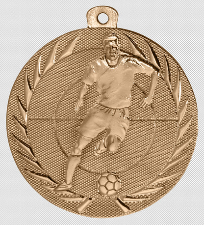 Médaille Football 50mm (réf. BS.ME75.)