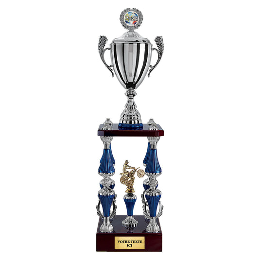 Coupe - Trophée (avec colonne - étage) (réf. NK - CP5308)
