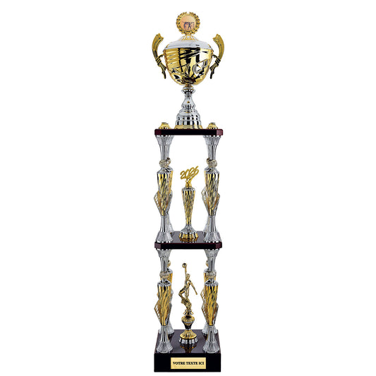 Coupe - Trophée (avec colonne - étage) (réf. NK - CP5309)