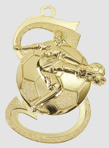 Médaille Football 59/40mm (réf. D101)