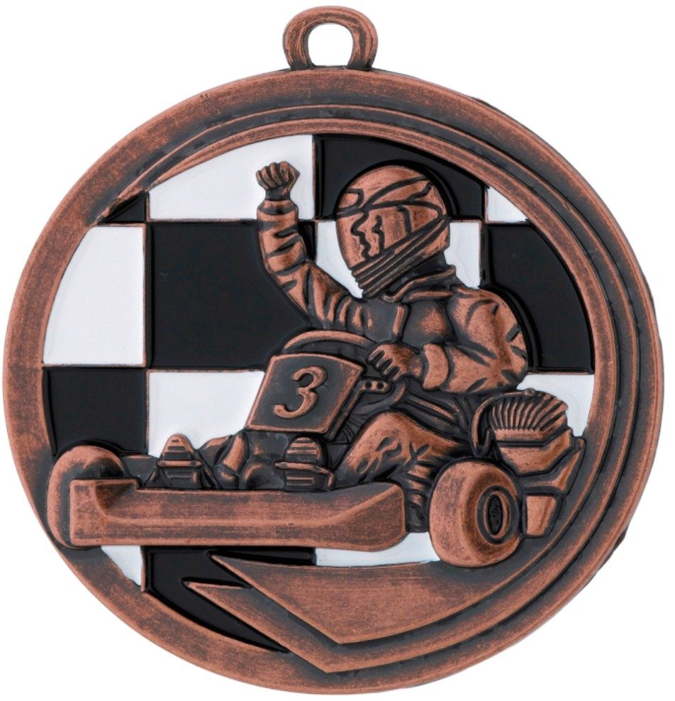 Médaille Karting 50mm (réf. D39)