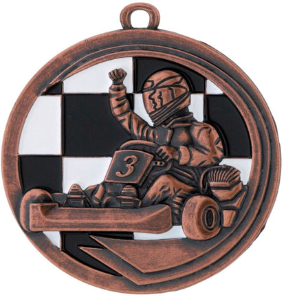 Médaille Karting 50mm (réf. D39)