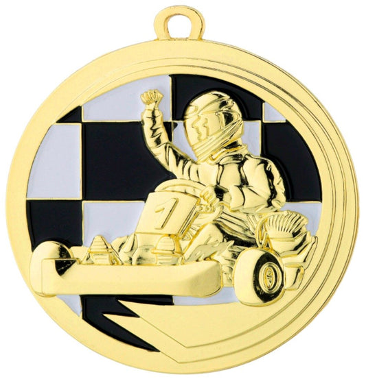 Médaille Karting 50mm (réf. D39)