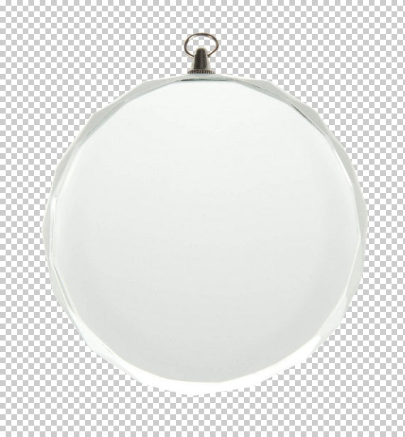 Médaille en verre Neutre 60mm (réf. DG6001)